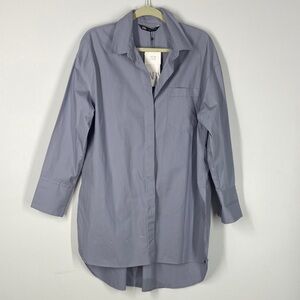 Zara Women's Oversized Button Down Shirt New